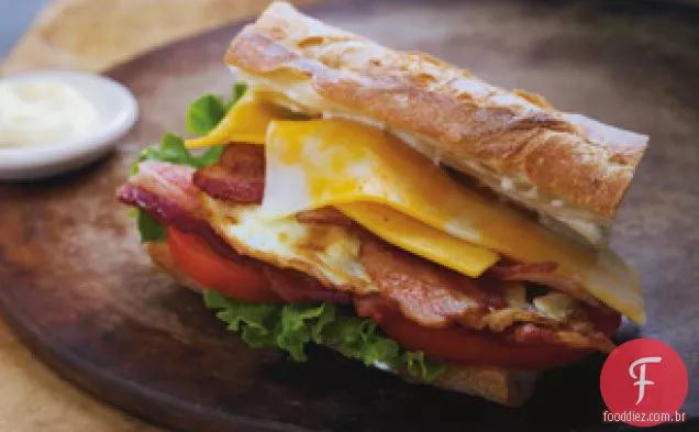 Over-Easy Cheesy BLT