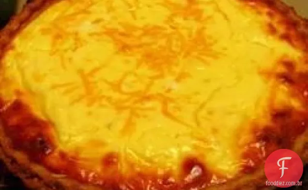 Quiche De Frango Com Creme Azedo