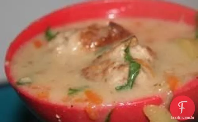 Sopa De Almôndega Saudável I
