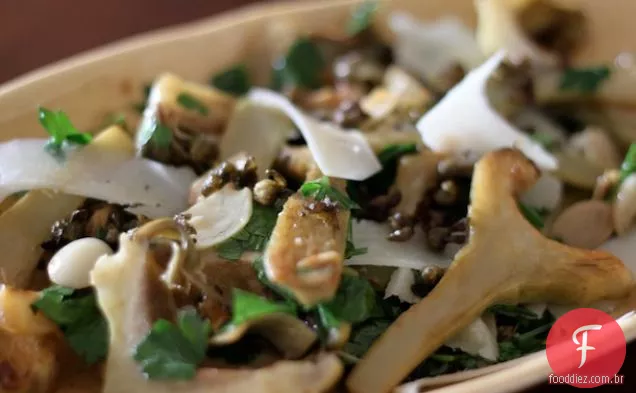 Alcachofra Refogada Com Salsa E Alcaparras Fritas