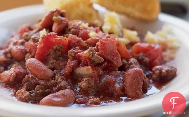 Chili con Carne com feijão
