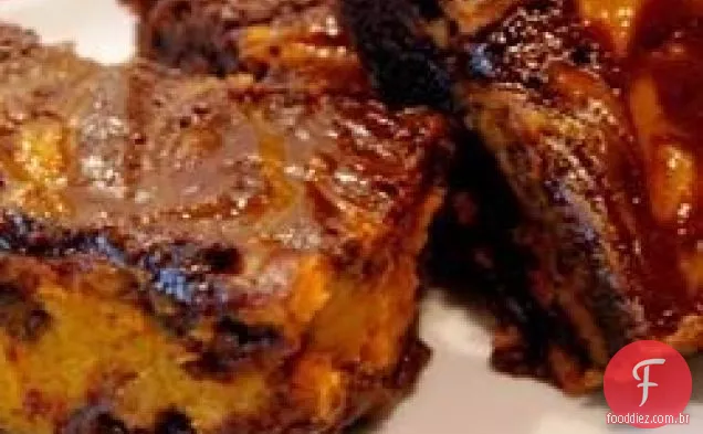 abóbora redemoinho brownies