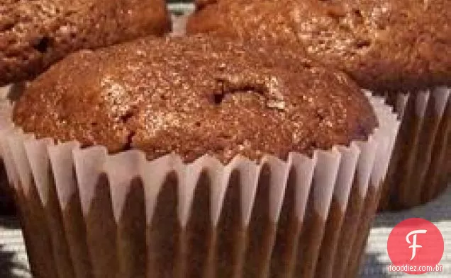 Chocolate Zucchini Muffins