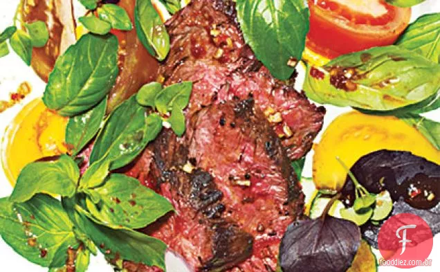 Manjericão Picante-Salada De Carne