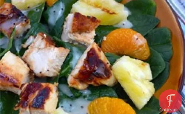 Salada De Abacaxi Grelhado