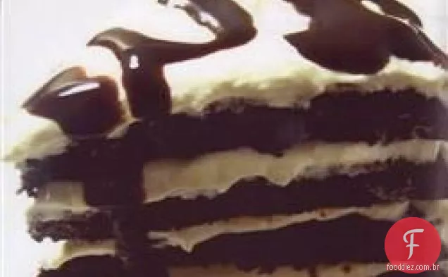 Bolo De Leitelho De Chocolate Fosco Com Baixo Teor De Gordura