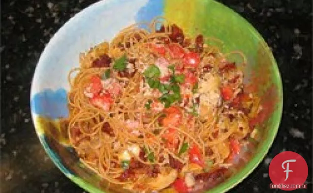 Alcachofra de Carrie e Massa de tomate seca ao sol