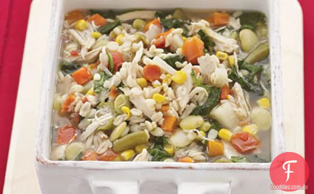 Sopa De Frango-Vegetal-Cevada