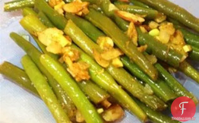 Salada De Feijão Verde Com Curry