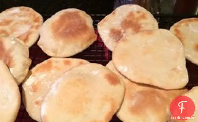Pães Pita Tradicionais