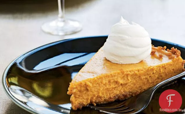 Baunilha-Bourbon Abóbora Torta