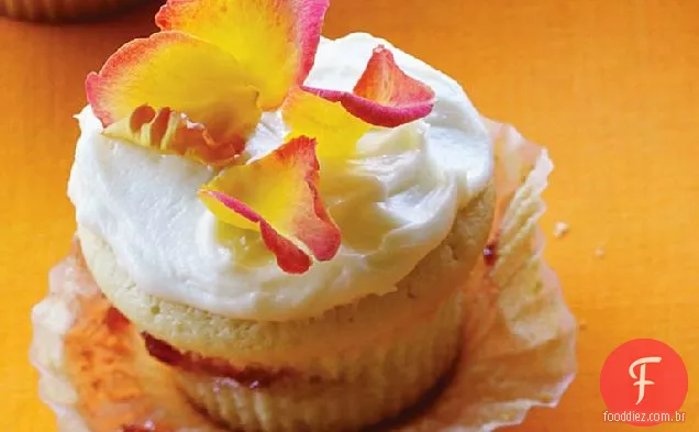 Cupcakes De Morango E Rosa