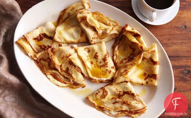 Creamy Filled CrÃªpes Suzette