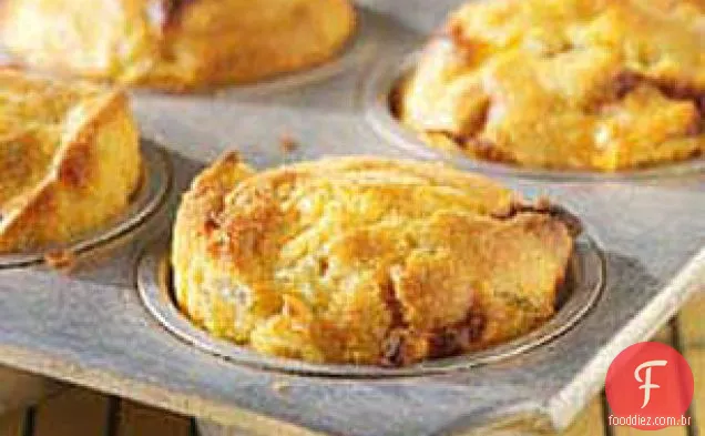 Cheesy Chili-Muffins De Pão De Milho