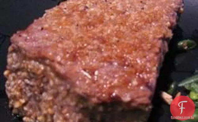 Peanut Sesame Rib-Eye Steak