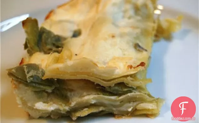 Lasanha De Alcachofra Cremosa