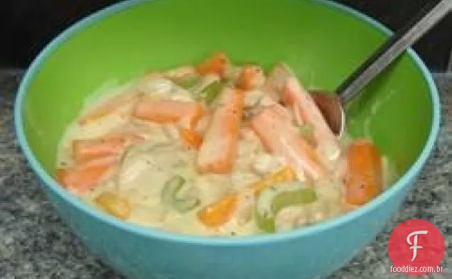 Creme De Cenoura Tiras