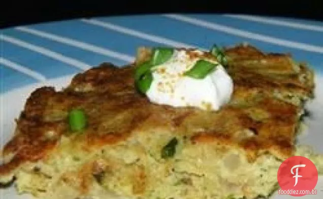 Aperitivo De Parmesão De Abobrinha