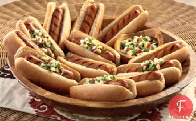 Francos De Peru Com Molho De Maçã Fresca