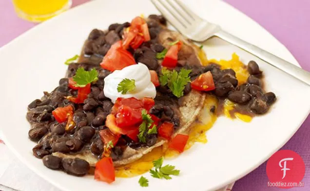 Feijão Preto Quesadillas