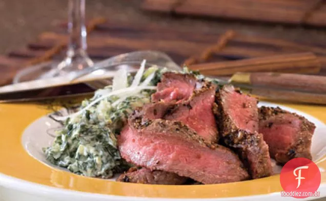 Pan-Seared Flat Iron Steak