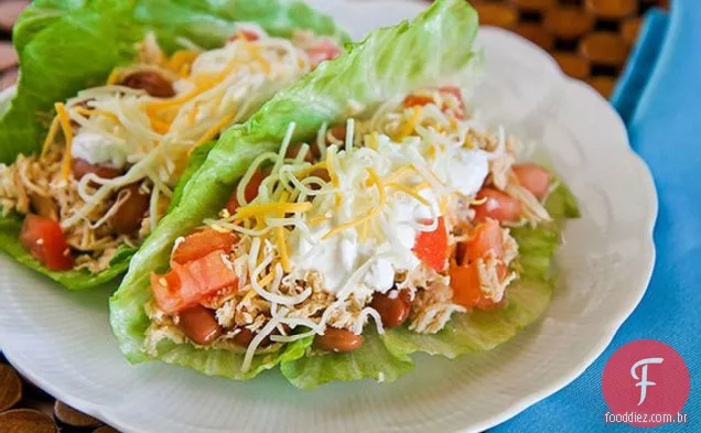 Tacos De Frango Com Fogão Lento