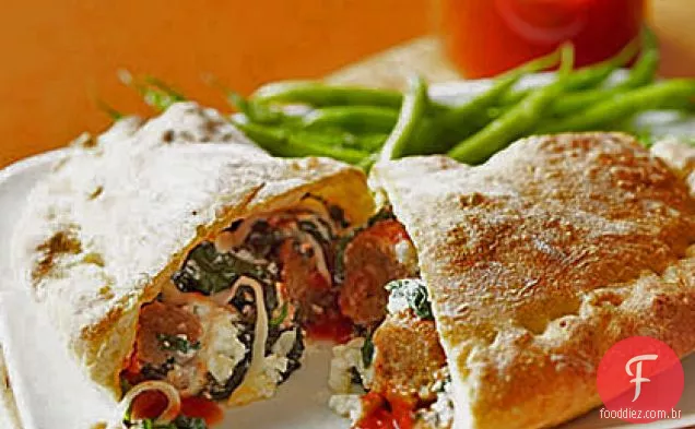 Almôndega Calzones