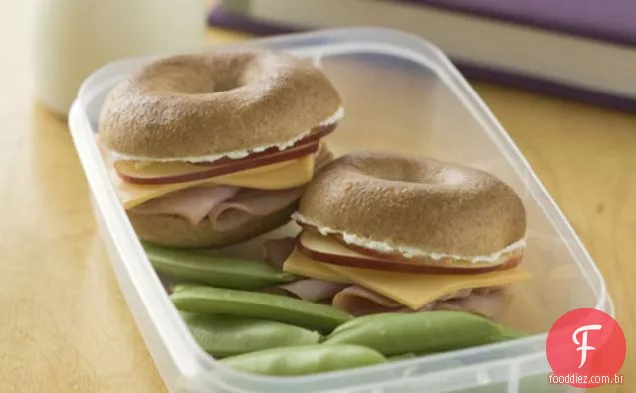 Sanduíches De Bagel Para Bebês