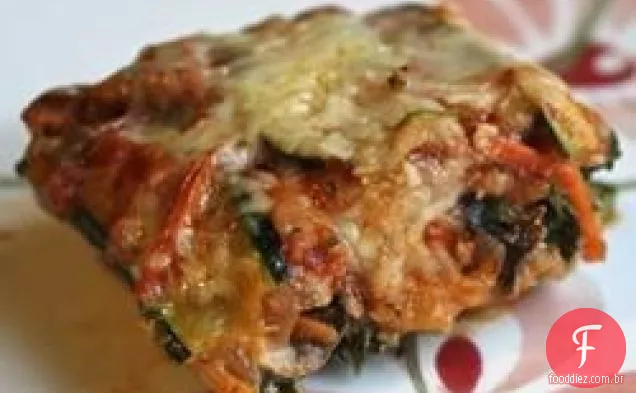 Lasanha De Abobrinha Sem Macarrão
