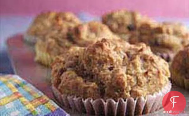 Muffins De Maçã E Nogueira