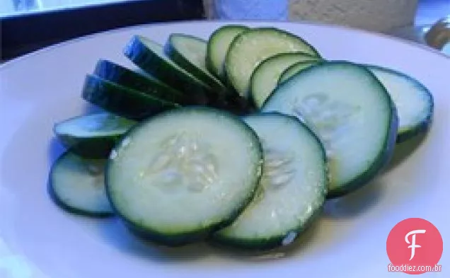 Salada Fácil De Pepino Picante