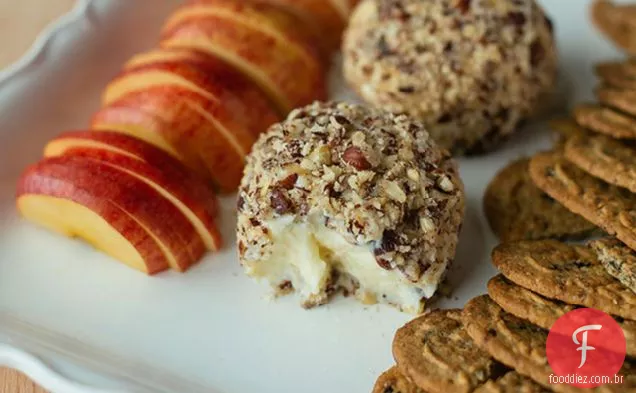 Chocolate Branco-Bolas De Queijo De Avelã