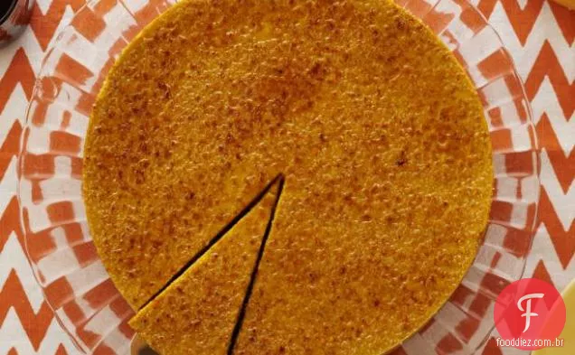 Abóbora Brulee Cheesecake