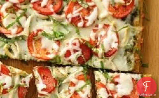 Frango Pesto Pizza