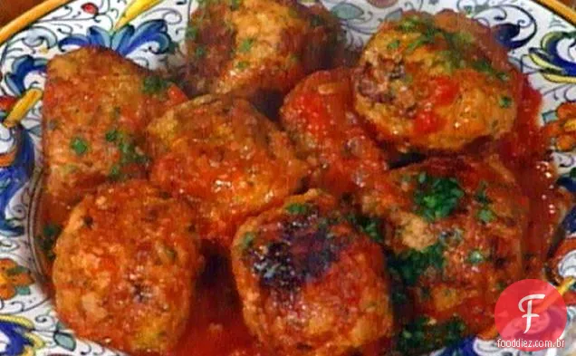 Almôndegas de Peru (Polpettone di Tachino)