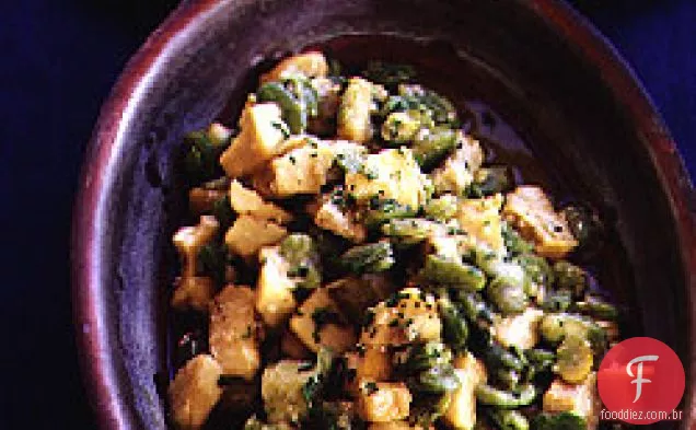 Alcachofras Refogadas E Fava