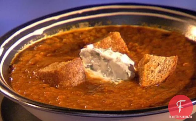 Sopa De Tomate Assada Rápida
