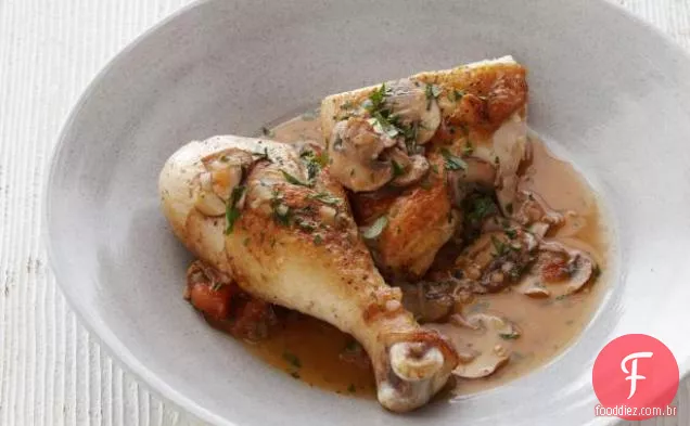 Frango Chasseur (frango estilo caçador)