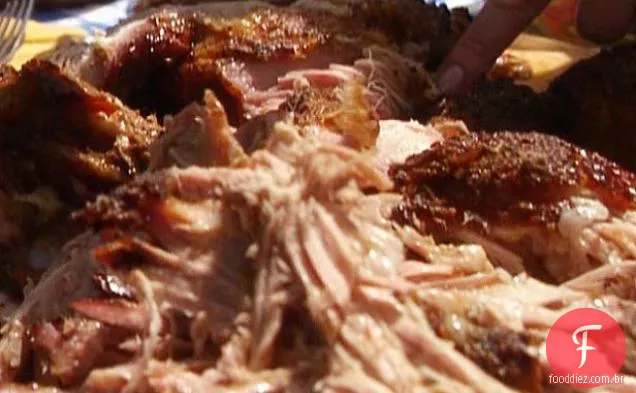 Carne De Porco Cozida Lentamente