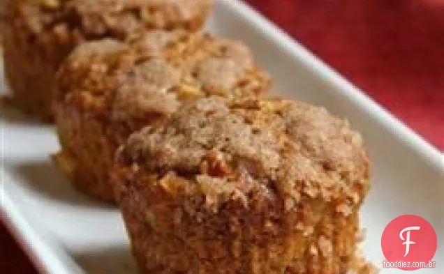 Muffins De Abóbora De Maçã