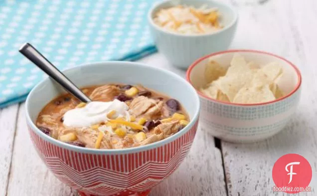 Sopa de tortilha de frango Trisha