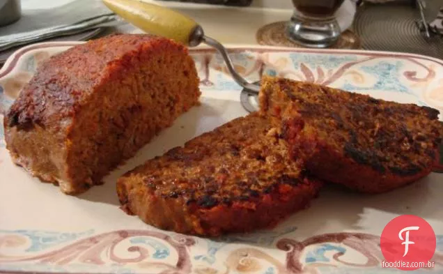 Bolo De Carne De Peru Cozido Duas Vezes