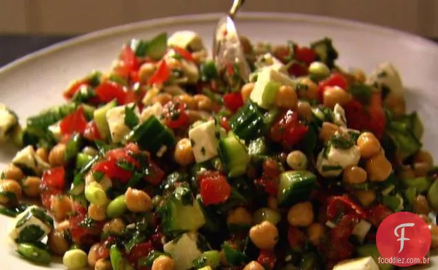 Salada De Legumes Do Oriente Médio
