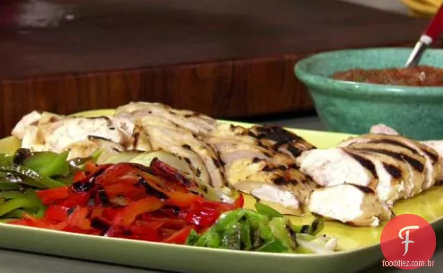 Prato De Frango Grelhado Fajitas