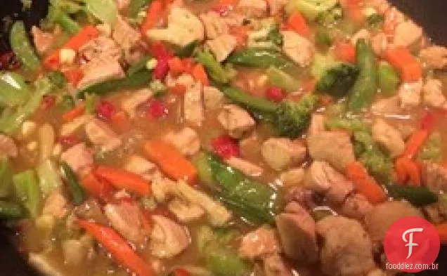 Frango Laranja Refogado