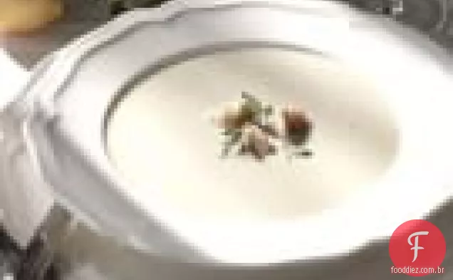 Sopa De Alcachofra Com Croutons