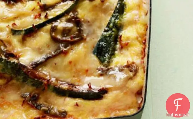 Lasanha de milho e Poblano
