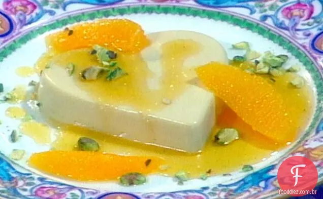 Panna Cotta Laranja Queimada