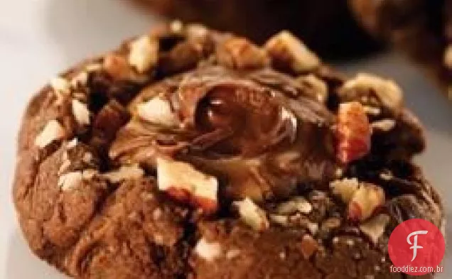 Bolachas De Chocolate Turtle Fudge