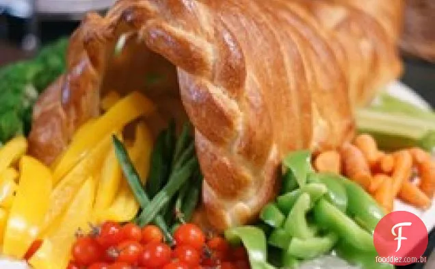 Como fazer uma cornucópia
